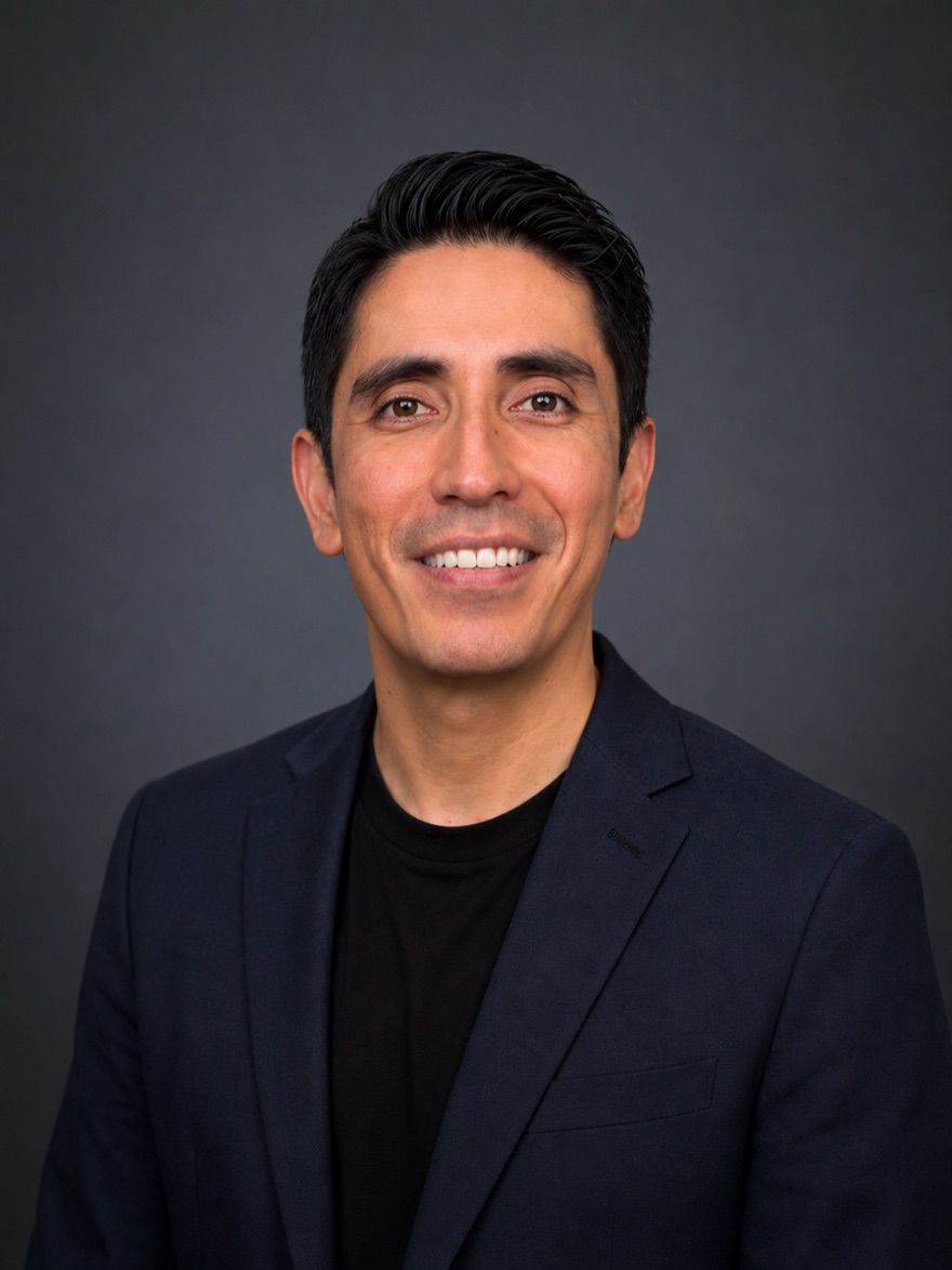 Portrait of Danilo Salazar Ramos in a navy blazer